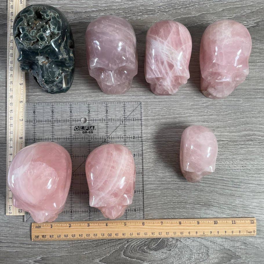 Keystone Crystals - Wholesale Spiritual Stone/Crystal - Assorted Crystal Skulls – Bulk Lot for Gift Shops9