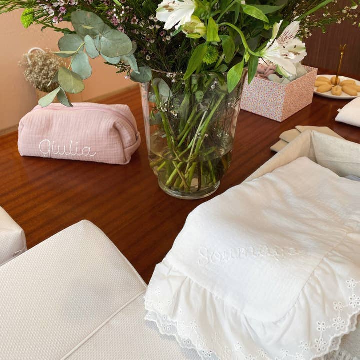 Noa de Cajou - Wholesale Bedding Blanket - Kids & Baby - Couverture pour bébé - Blanche2