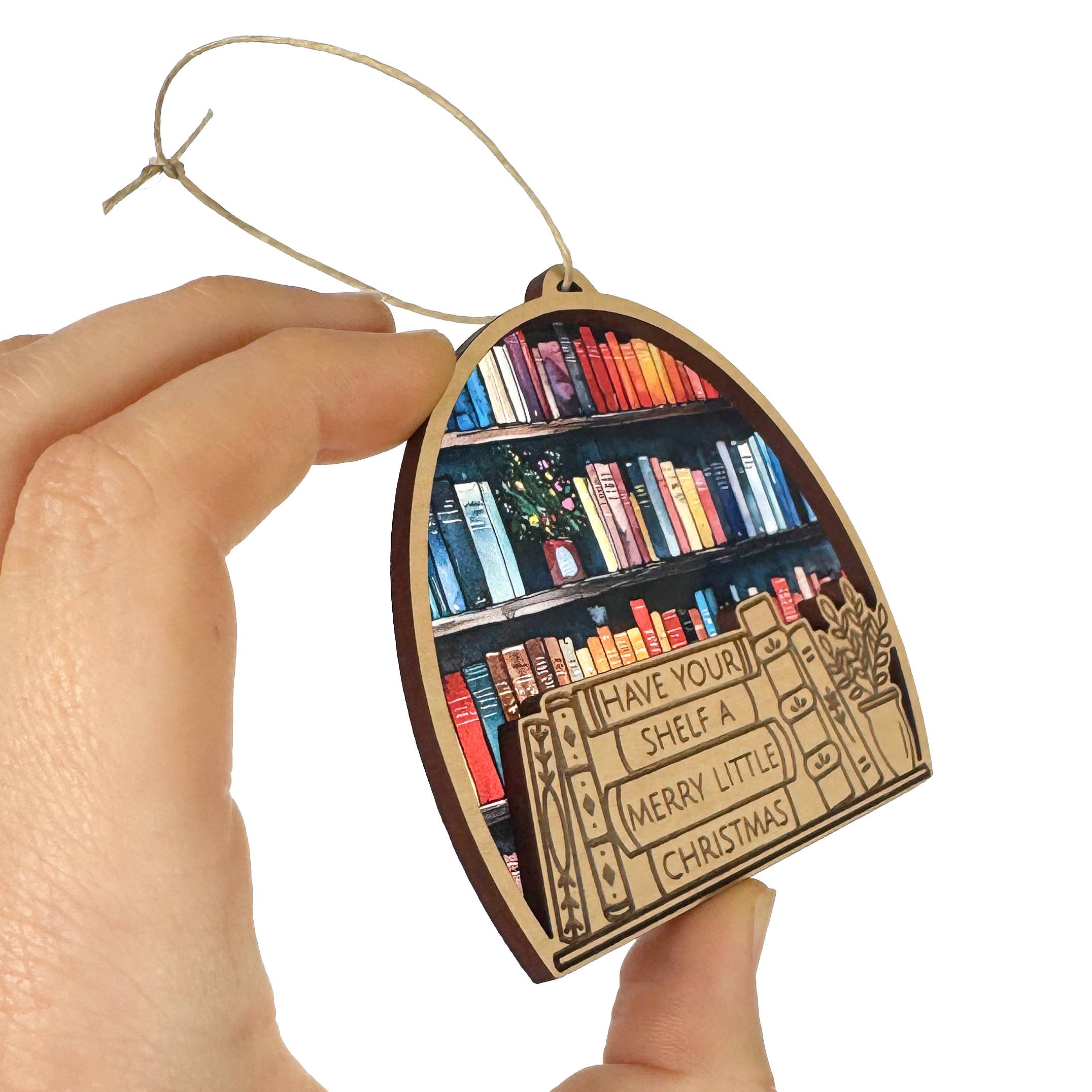 Art by Sharell - Vente Lots de décorations - Passez un Joyeux Petit Noël | Ornement de Livre2