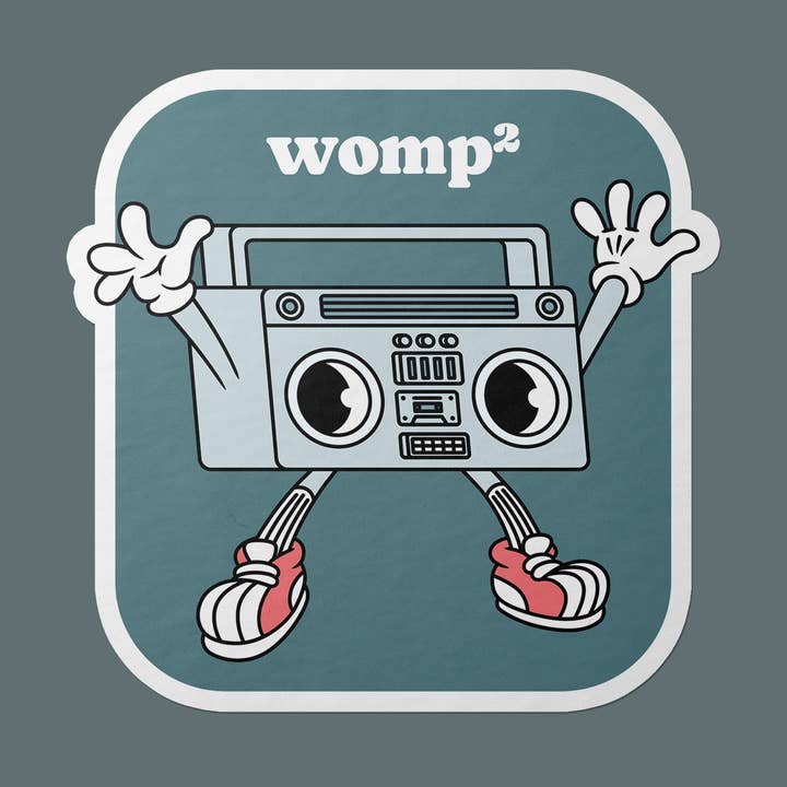 Womp Womp | Funny Vinyl Sticker for wholesale by Gobi Prints Co.