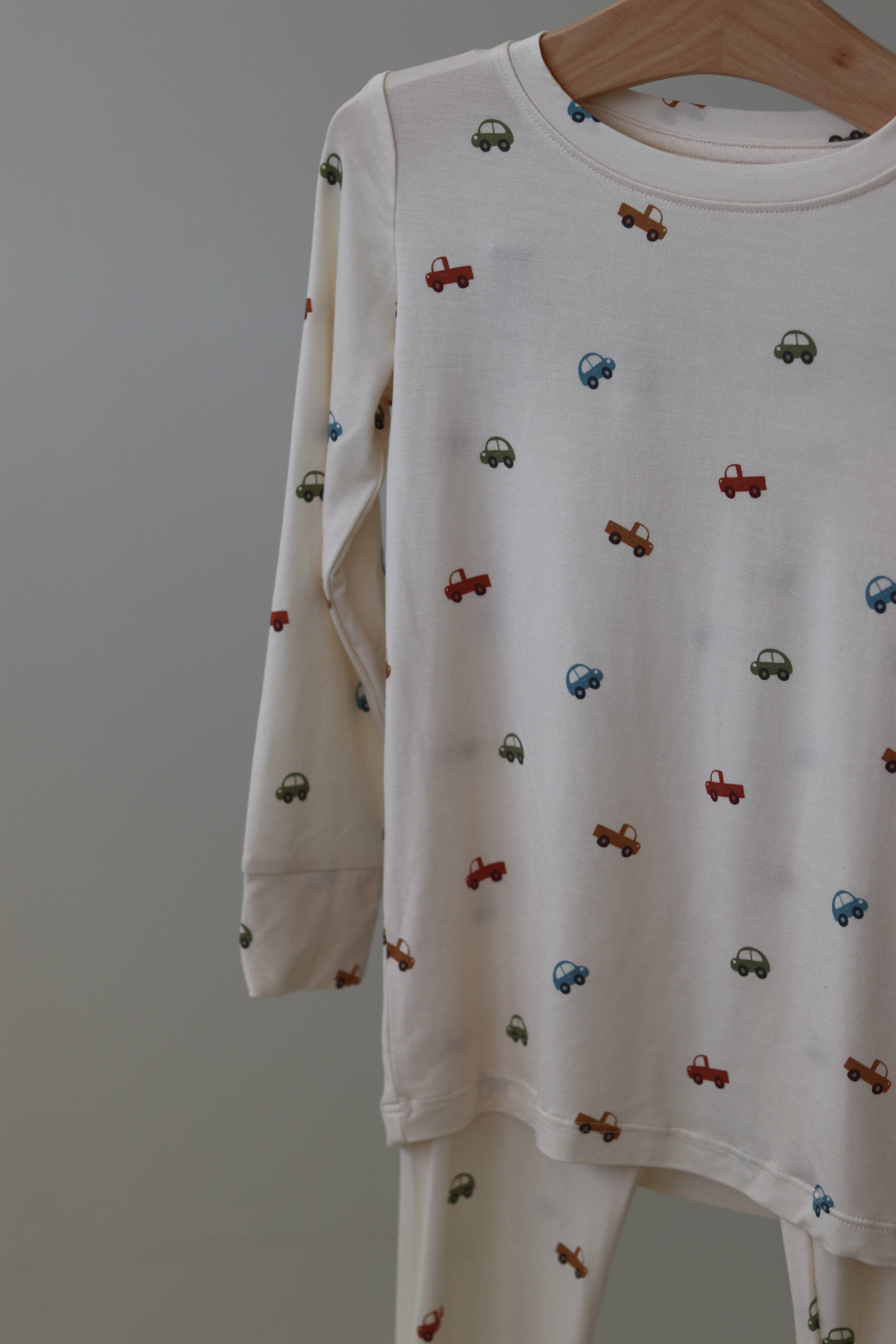 Honeycomb Goods – wholesale Sleepwear set – Kids – Cars + Trucks Two-Piece Pajama6