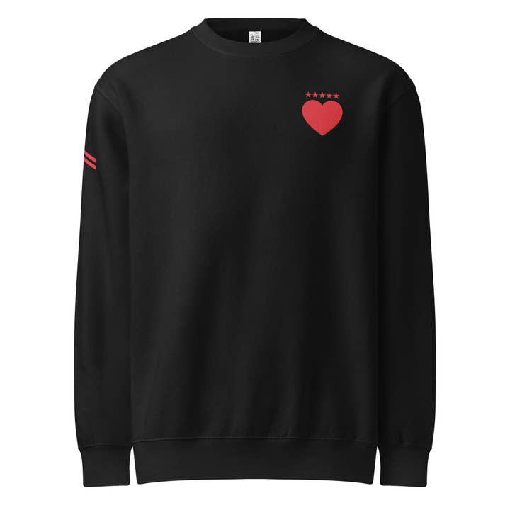 Army of Love Crew Neck Sweatshirt | Unisex for engroshandel hos Jolly & Goode