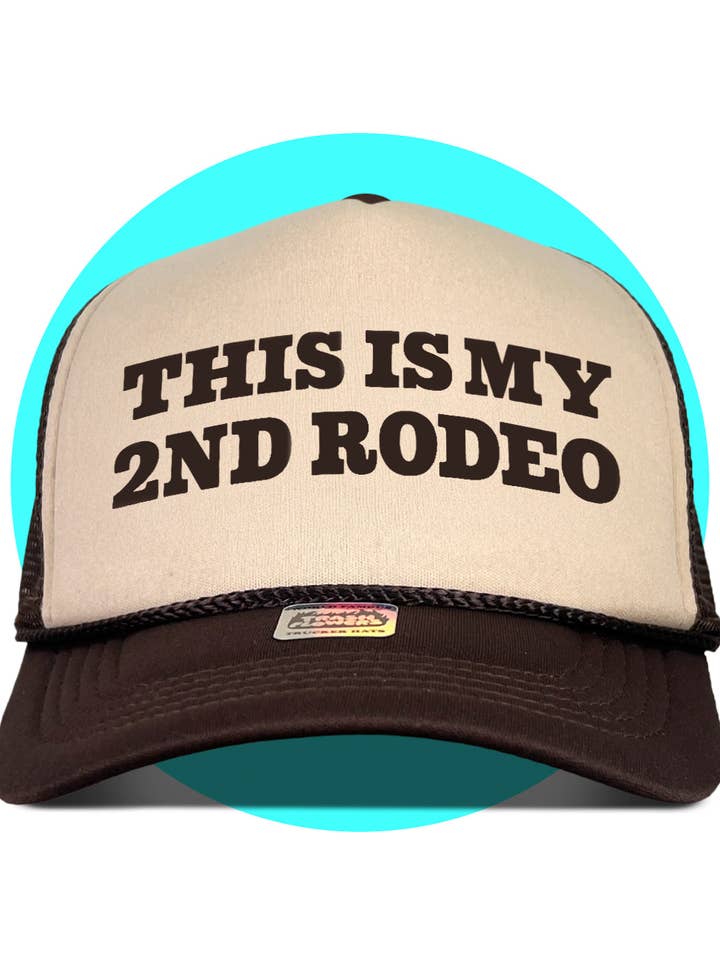 Dette er min 2. Rodeo Trucker Hat for engroshandel hos Trash Flowers Trucker Hats