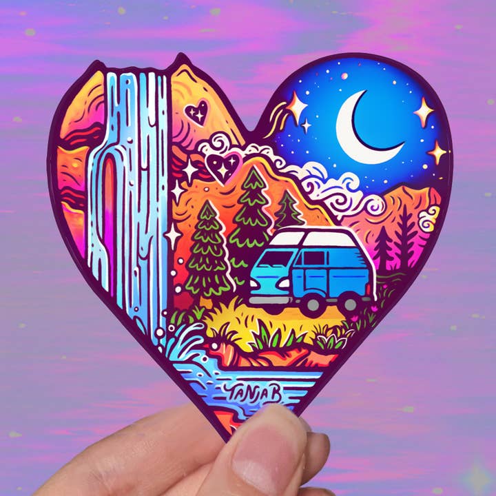 Coração - Autocolante por atacado de SeeknRevel