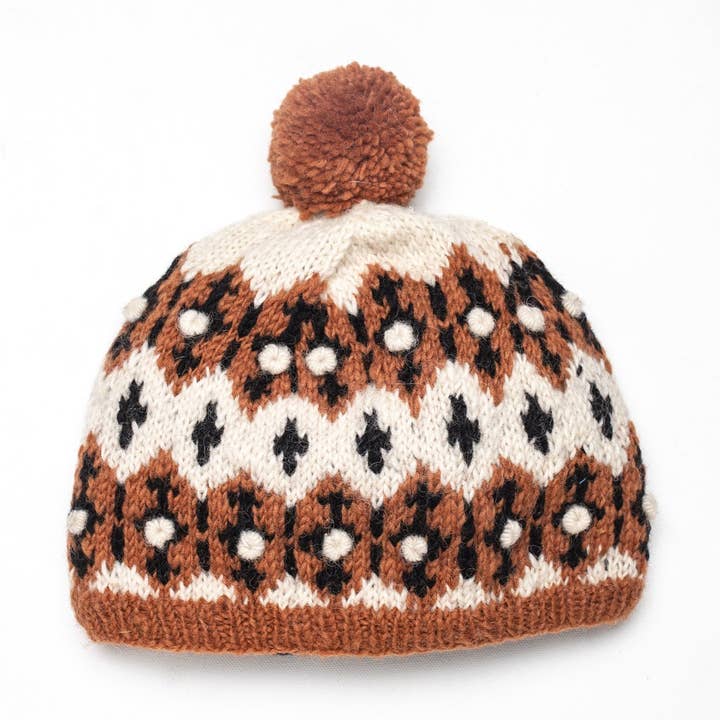 Karma Hat Brown for engroshandel hos Pine Sky Studio