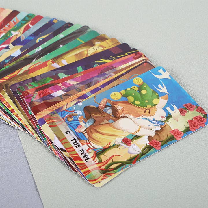 Vermilion Collection - Wholesale Tarot Cards - Fantasy Cat Kingdom Tarot8