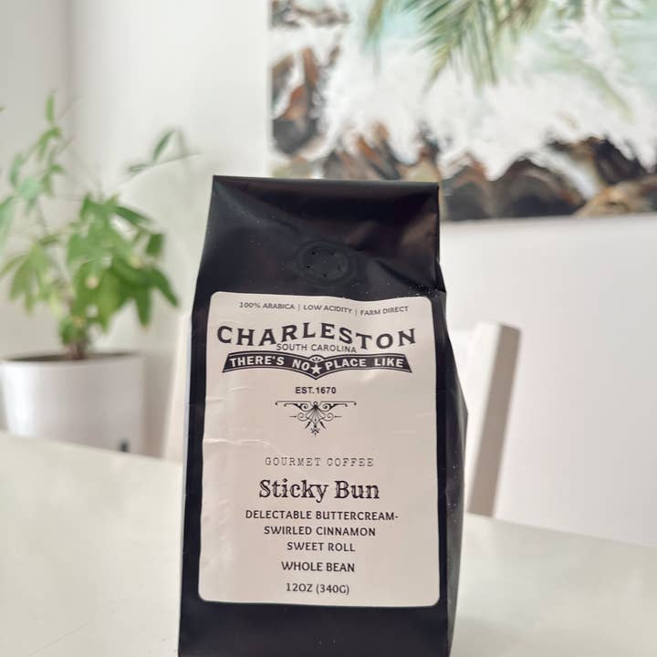 There's No Place Like Charleston - Wholesale Ground coffee - Sticky Bun | Butter Cream Cinnamon Flavored Coffee1