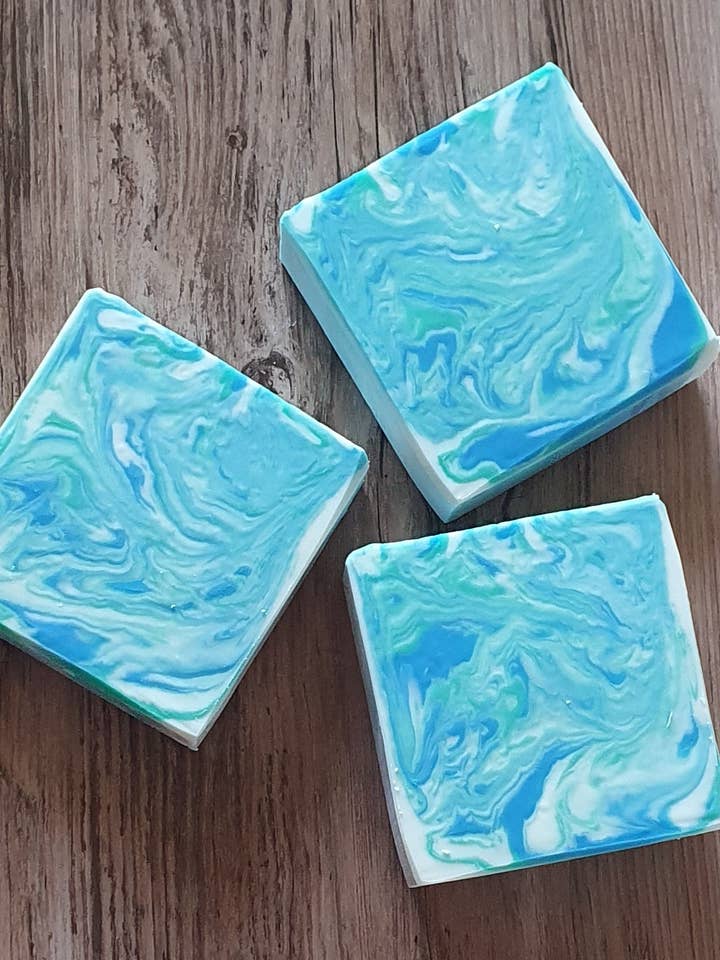 Peppermint Cold Process Soap for wholesale by Savernake Scents