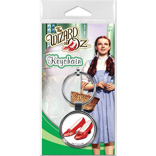 Ata-Boy - Wholesale Keychain - Women's - Wizard of Oz Ruby Slippers Keychain