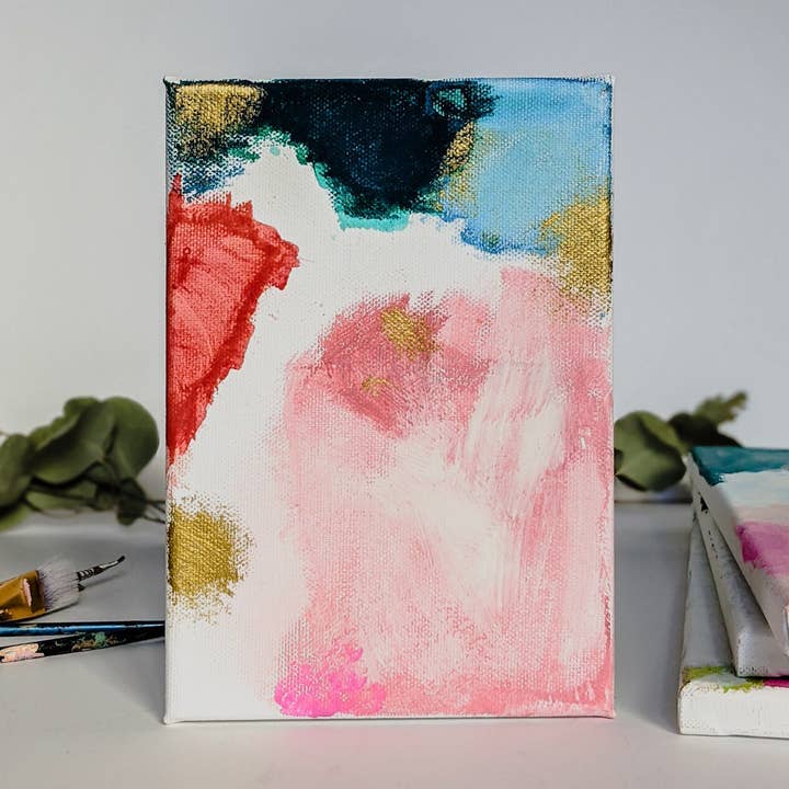 Original: Pinky Keen Acrílico sobre lienzo para venta al por mayor de Rough Ware