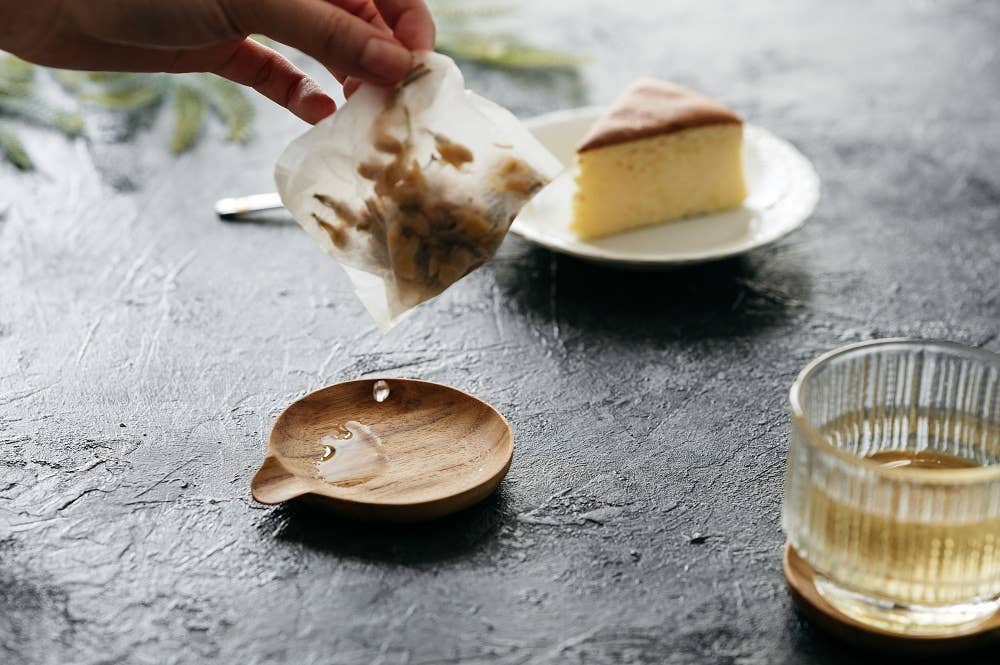 Bali Harvest - Wholesale Spoon Rest - Teak Wooden Saucer Coaster Spoon Rest - Multi Purpose Saucer1