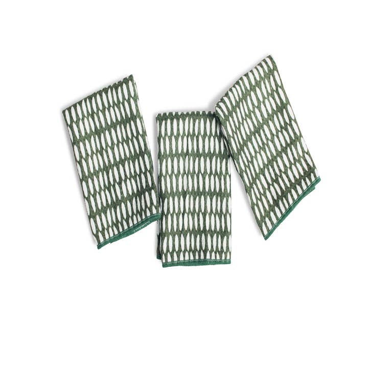 Once Again Home Co. Super Absorbant Anywhere Towel, Branches - Green