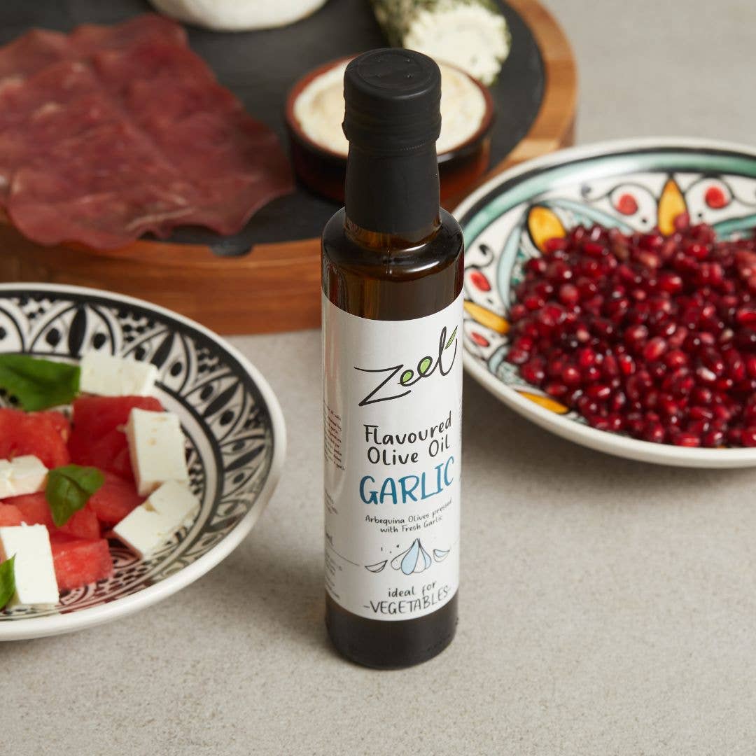 ZEET – wholesale Olive oil – AWARD WINNING GARLIC EXTRA VIRIGN OLIVE OIL 250ml4