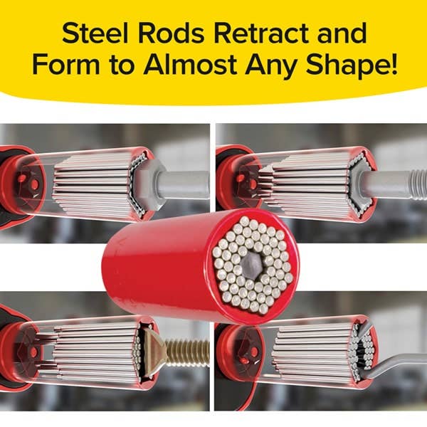 BulbHead - Wholesale Handy Tool - RedDog Socket w/ Drill Adapter