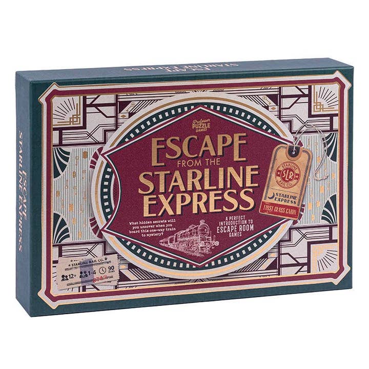 Escape from the Starline Express for wholesale by Professor Puzzle