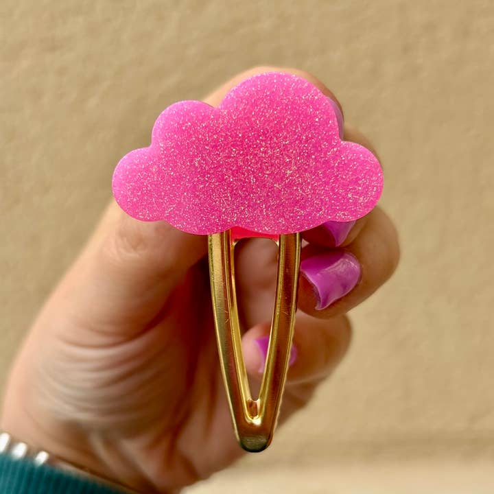 JATOBA DESIGN - Wholesale Hair Clip - Women's - Cloud barrette - BUBBLEGUM1