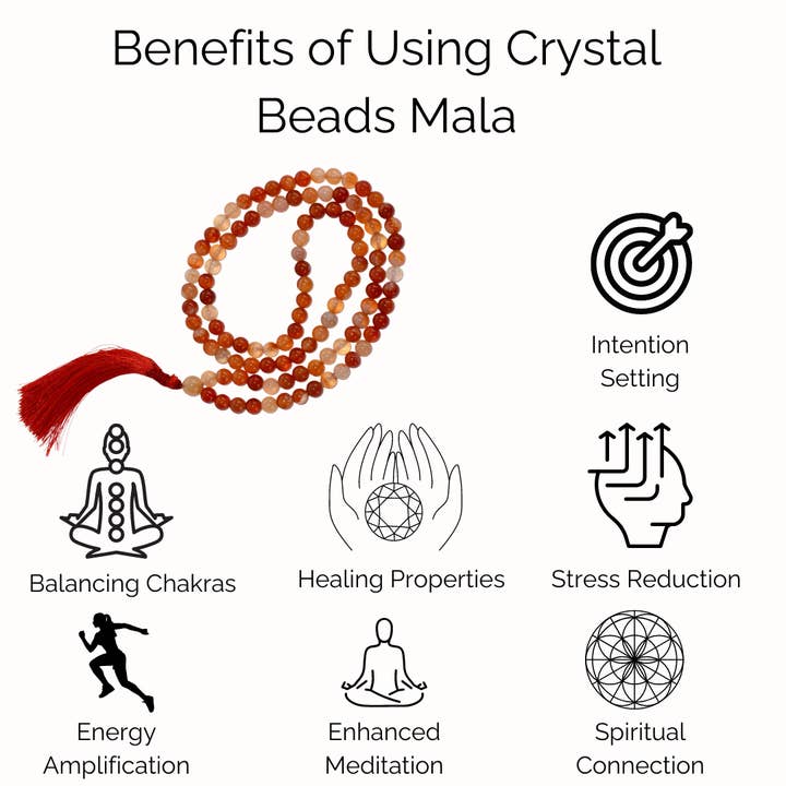 Soothing Crystals - Wholesale Prayer Beads Necklace - Gemstone Mala | Lapis Lazuli | 108 Prayer Beads Jap Mala6