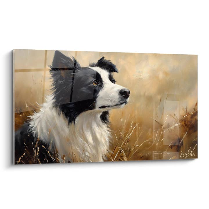 Quadro border collie N.º 2 - Edição Animais por atacado de Walensky