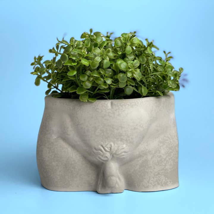 AURA 8 Art Boutique - Wholesale Plant Pot - Butt Planter, Men Body Planter Pot, Male Greek Sculpture