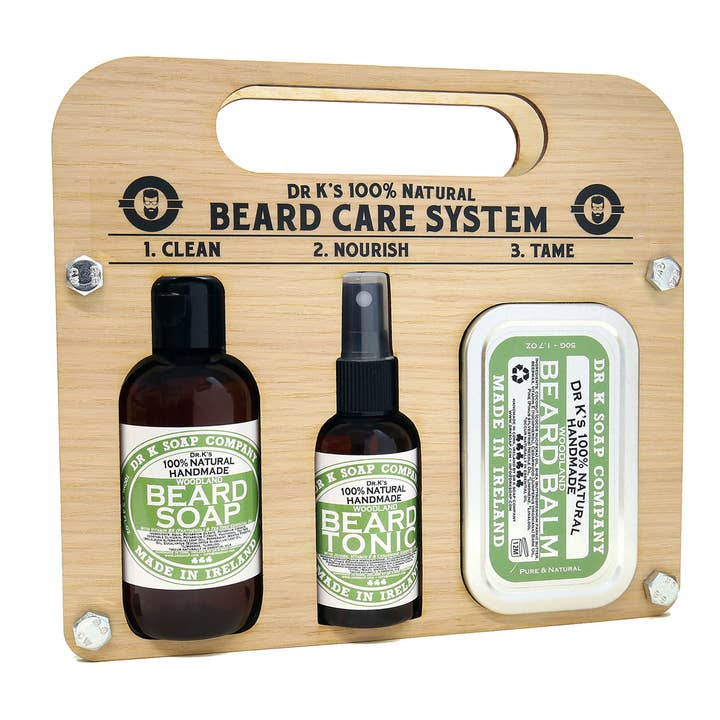 Dr K Soap Company - Wholesale Beard Styling Product - Beard Care System, Handmade in Ireland