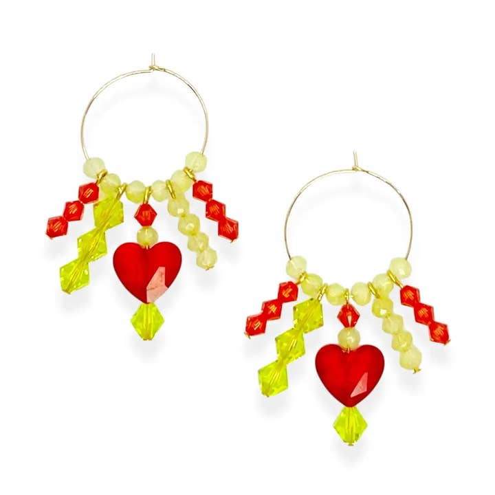 Small Spark Crystal Hoops / Friendship Collection for wholesale by Son of a Sailor