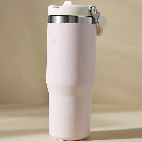 Showcase - Wholesale Insulated Mug/Tumbler - HydriEase 30oz Insulated Cup w/ Flip Straw (Multiple Colors)