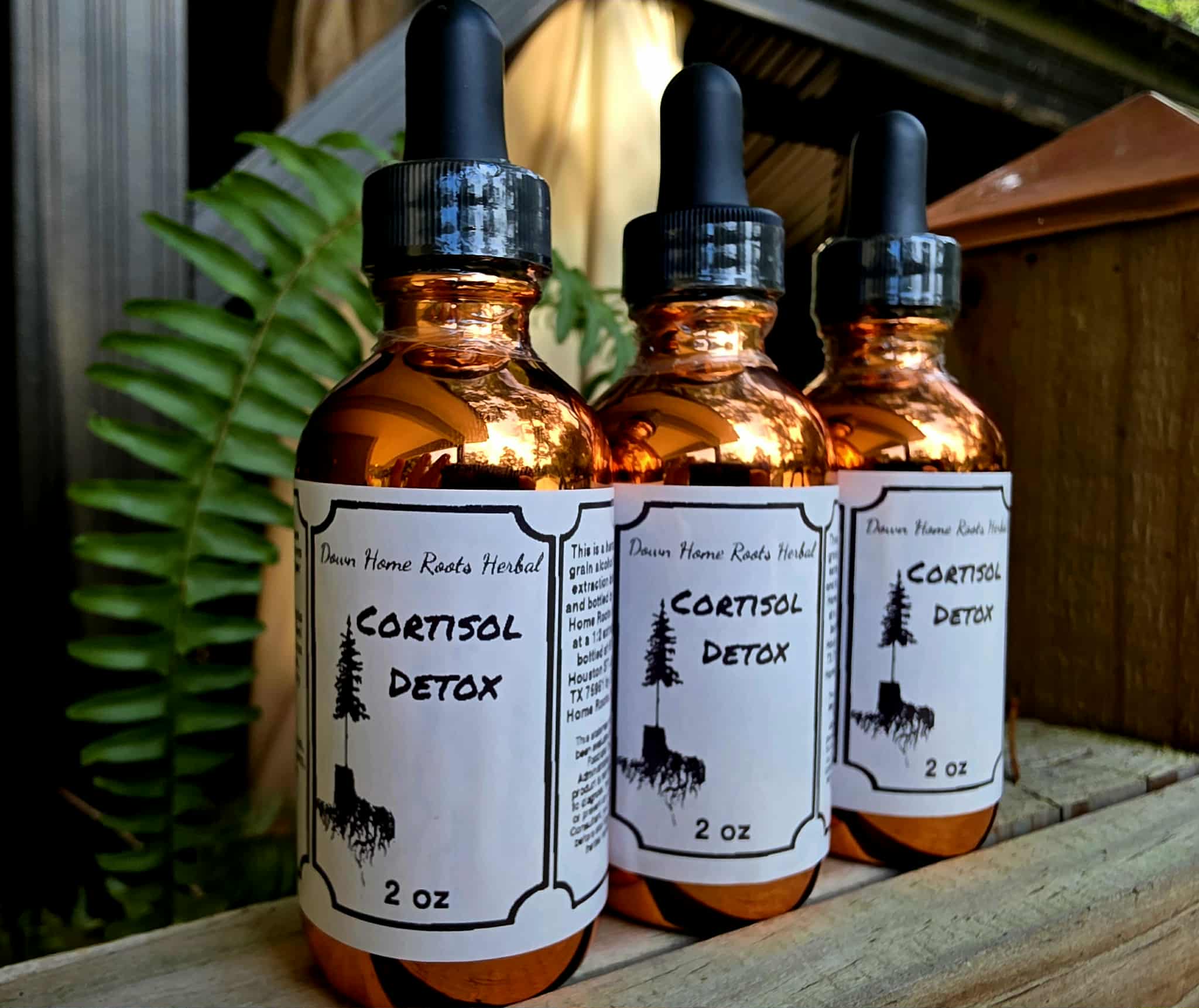 Down Home Roots Herbal - Wholesale Tincture - Cortisol Detox1