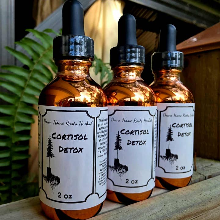 Down Home Roots Herbal - Wholesale Tincture - Cortisol Detox1