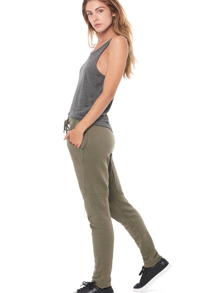 Mika Jaymes - Wholesale Athletic Sweatpants/Joggers - Women's - Women's French Terry Jogger Pant2