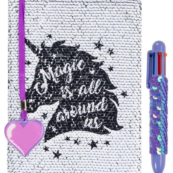 Libreta con lentejuelas, magia para todos lados para venta al por mayor de Fringoo Group Ltd