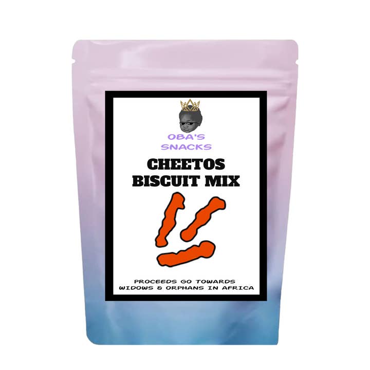 Miscela per Biscotti Ispirata ai Cheetos | Basta Aggiungere Latte | Piccola Produzione per la vendita all'ingrosso da parte di Oba's Snacks