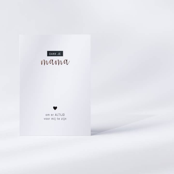 Cartão de agradecimento - Obrigado, mãe por atacado de printthings