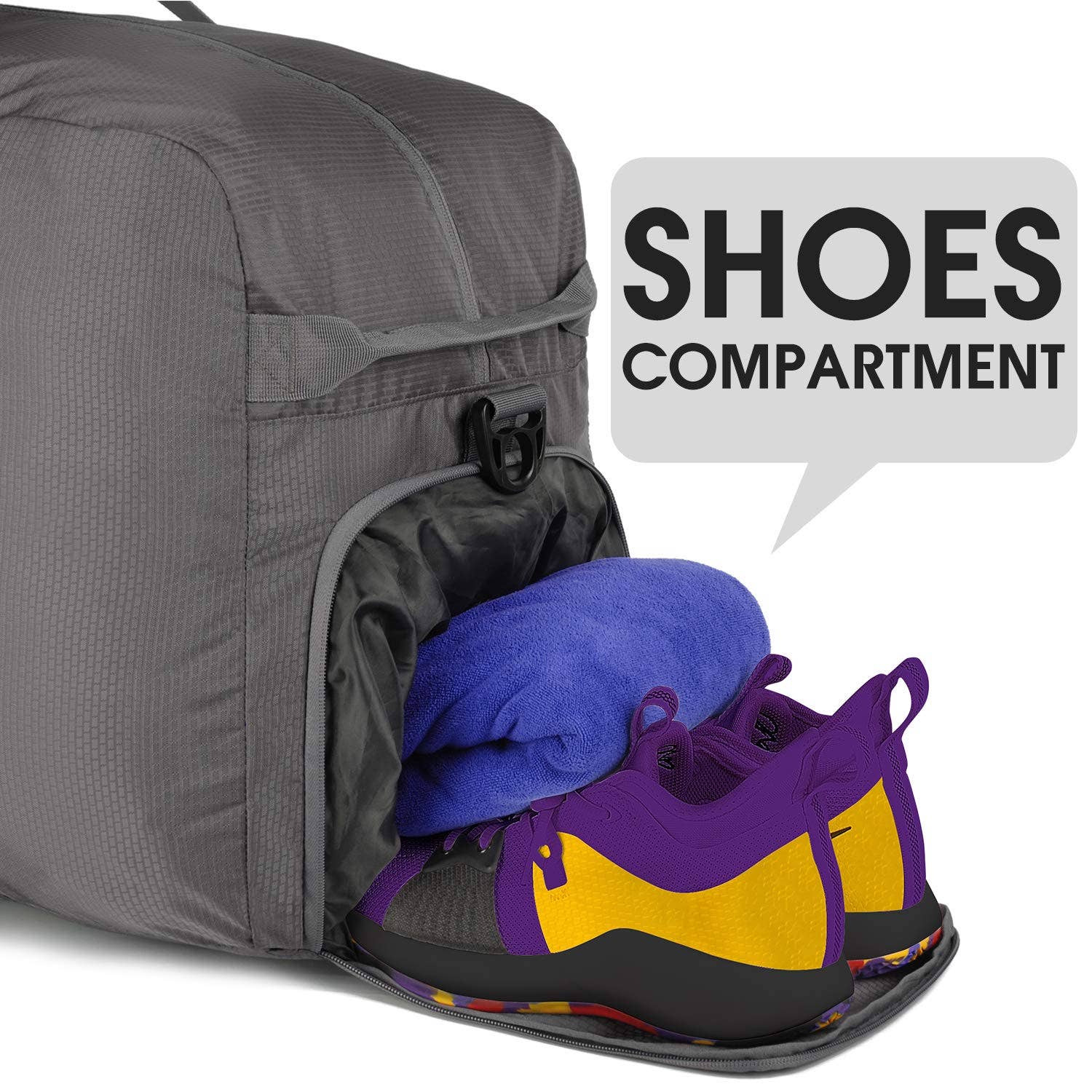 wandf - Wholesale Weekender Bag - Unisex - Large Size WANDF Duffle Bags 32 Inches (100L) Foldable Bag28