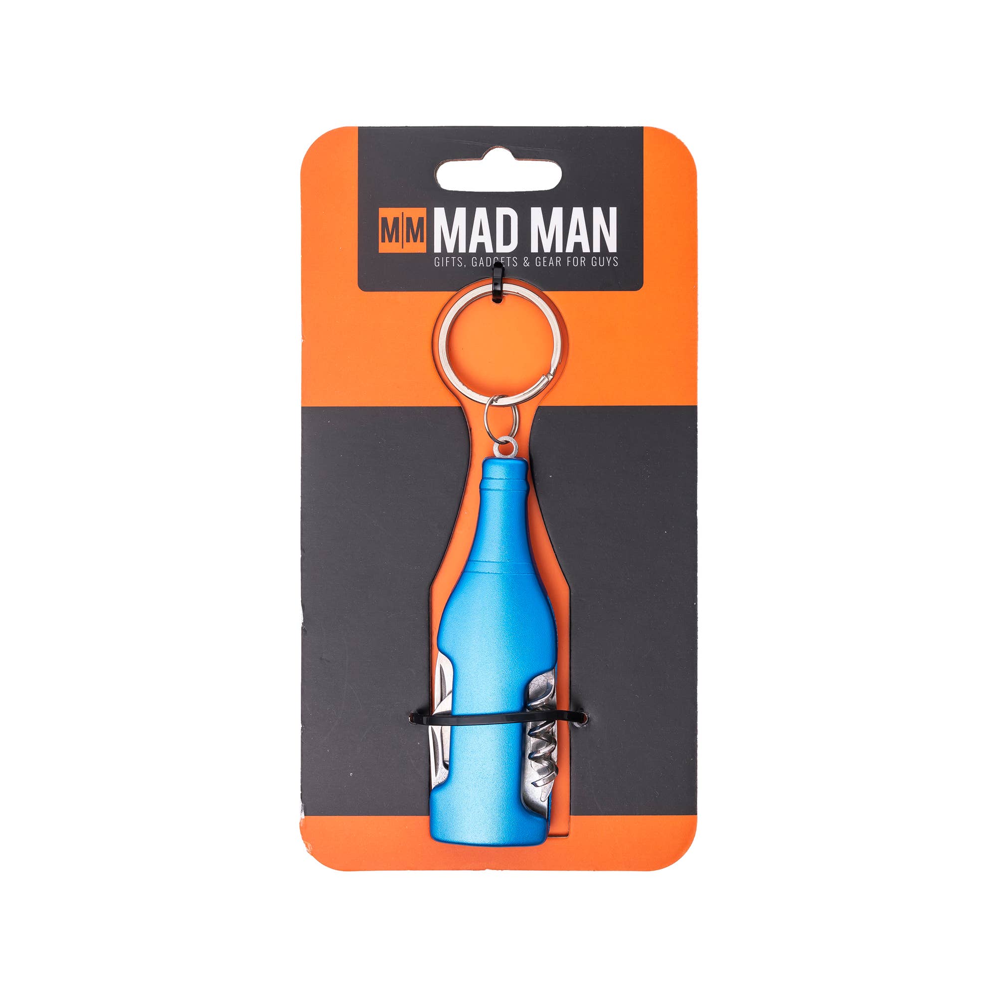 Mad Man - Wholesale Keychain - Men's - Aged to Perfection Wine Opener Multi Tool6