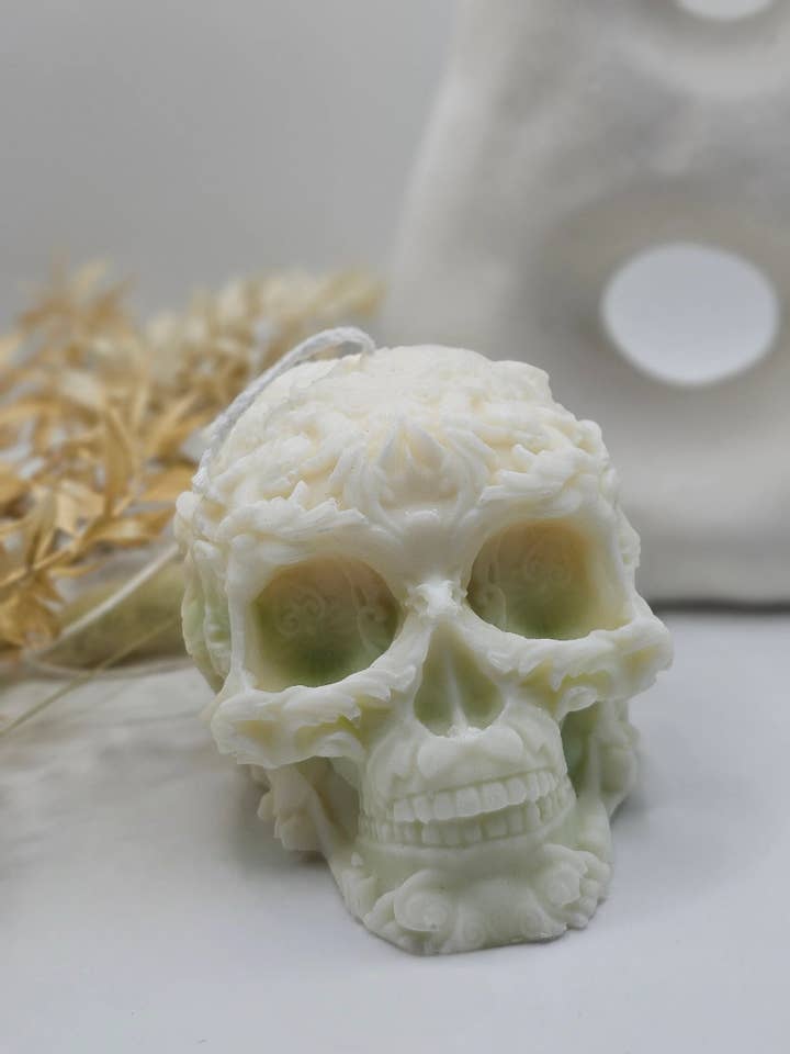 Skull candle for wholesale by IrinisCandles