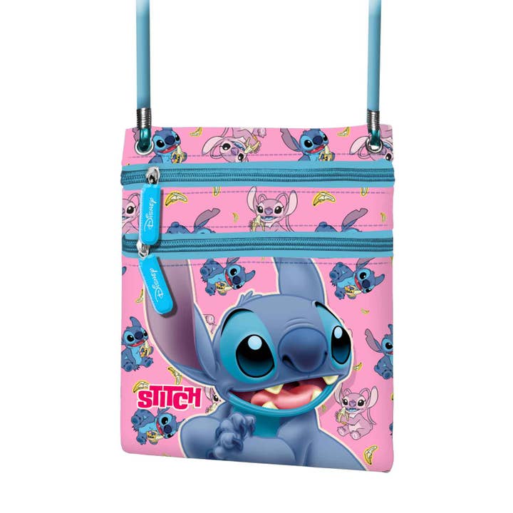 Disney Lilo & Stitch Surprise-Action Vertical Crossbody Bag for wholesale by KARACTERMANIA