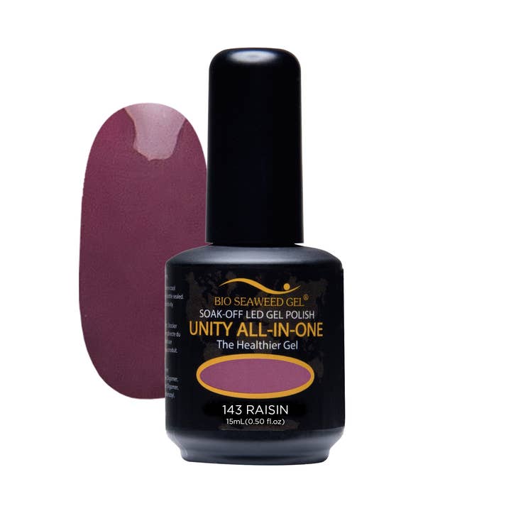 UNITY Vernis gel tout-en-un - 143 Raisin pour la vente par Bio Seaweed Gel