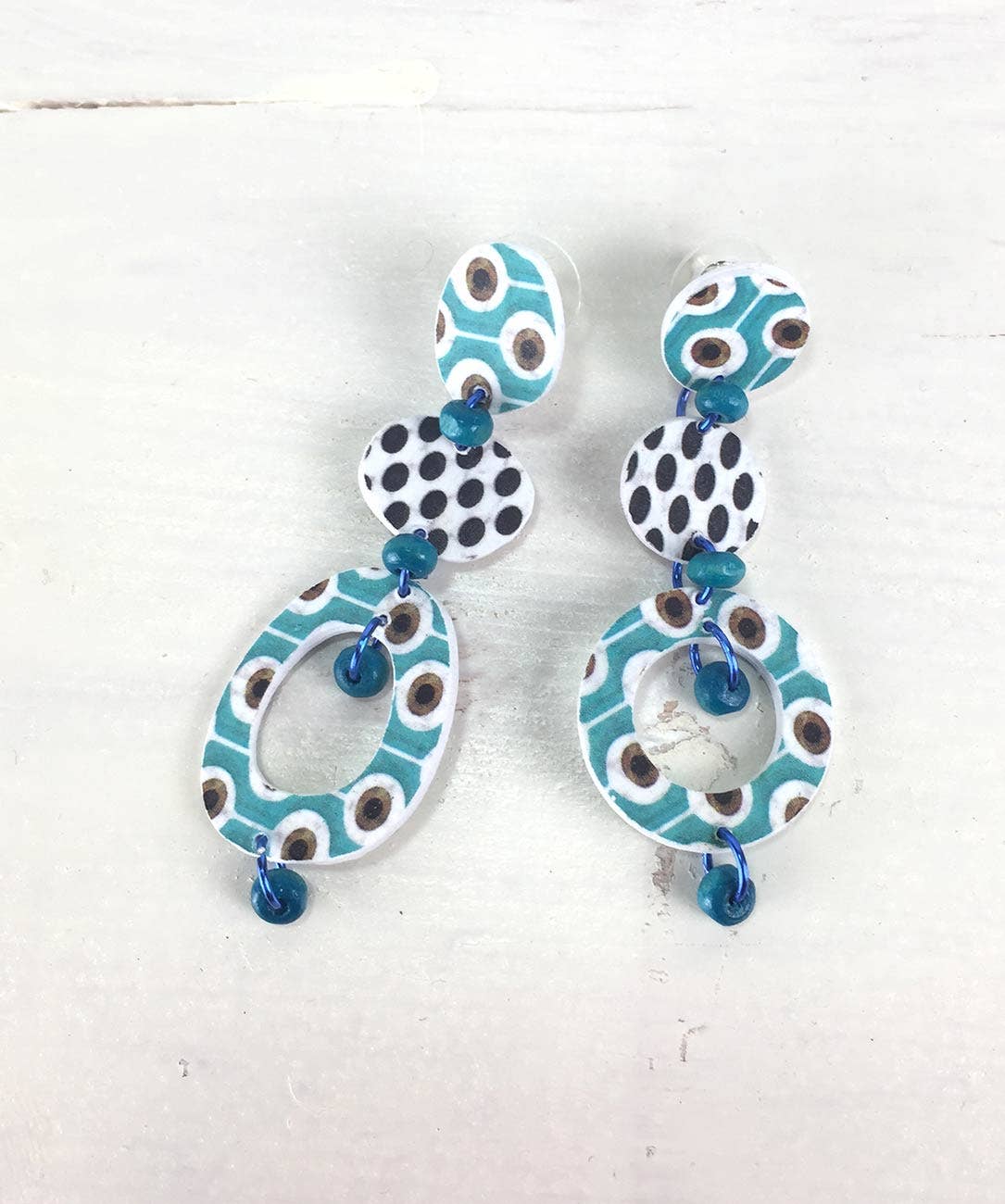 Pipapaper - Wholesale Dangle Earrings - Carolina 43