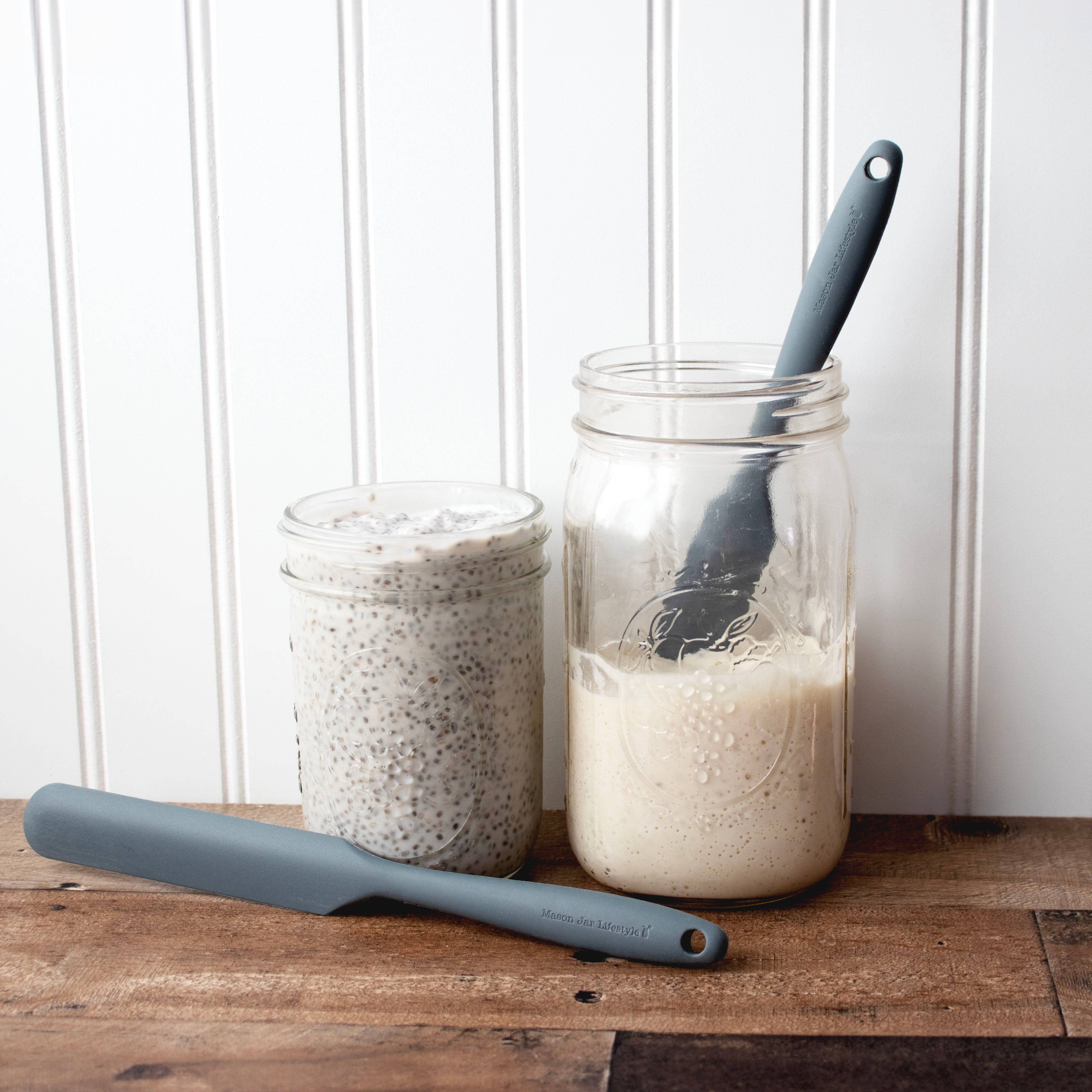 Mason Jar Lifestyle - Wholesale Spatula/Turner - Silicone Jar Scraper1