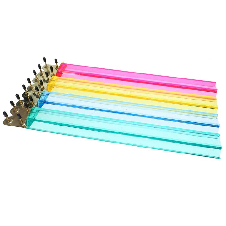 WE Games 4 Plastic Mahjong Racks - Includes Blue, Green, Pink & Yellow and other Purchase Wholesale blue board. Free Returns & Net 60 Terms on Faire trending on Faire.