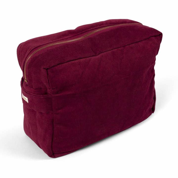 Filibabba - Necessaire de veludo vermelho profundo para bolsa de fraldas por atacado de Solay.no