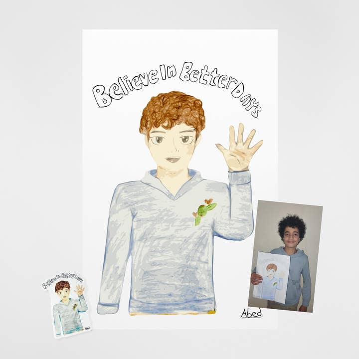 Abed Poster Pack for wholesale by Wear The Peace