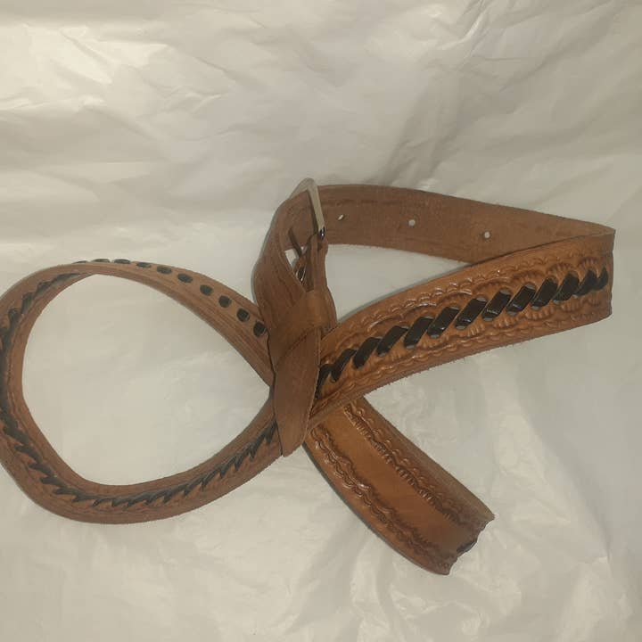 Hecho a mano - Wholesale Belt - Women's - Narrow combined braid belt2