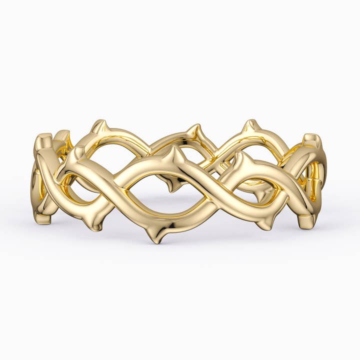 Crown of Thorns Ring for wholesale by Vanimy Jewelry