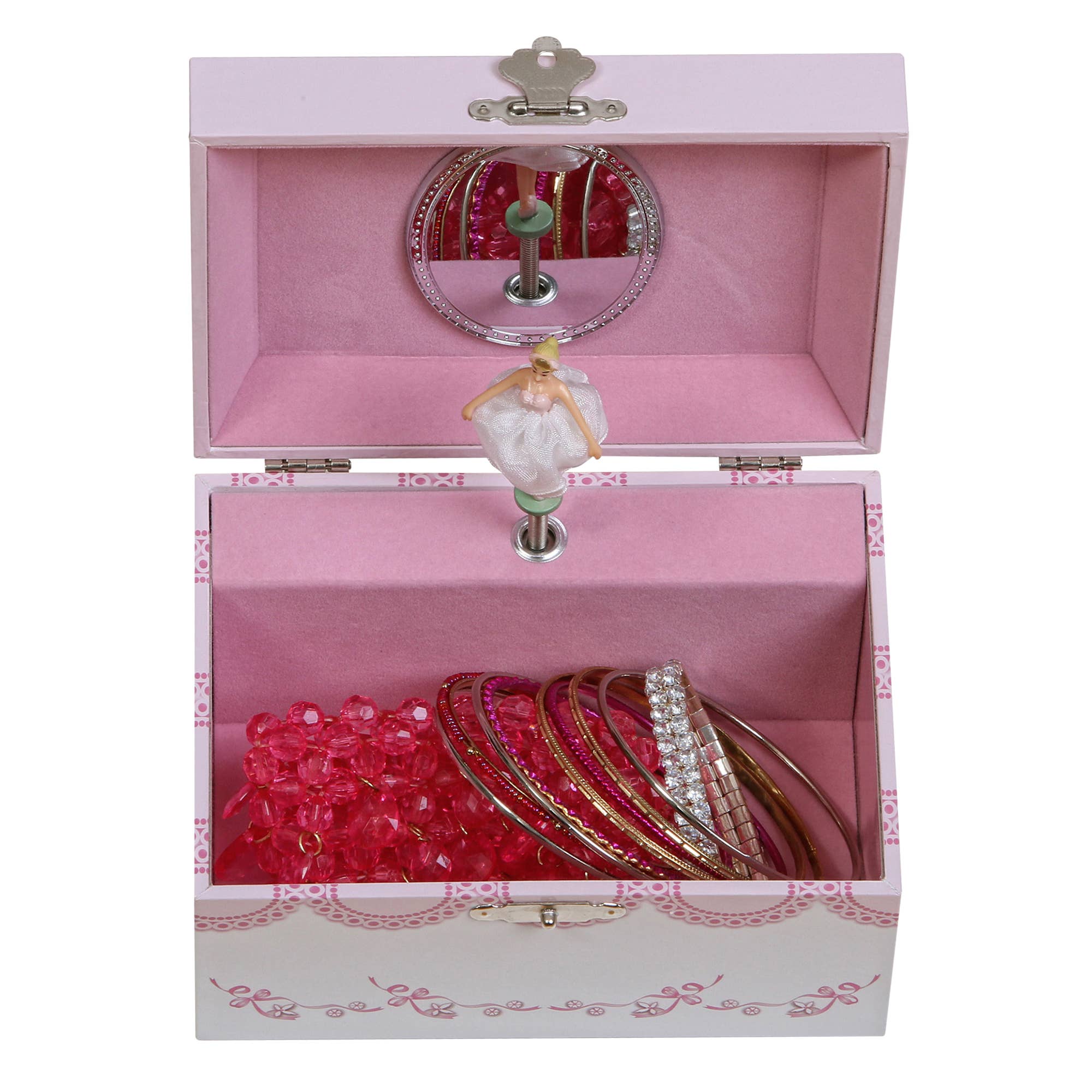 Mele and Co - Wholesale Jewelry Box/Organizer - Kids - Mele and Co Clarice Girl's Musical Ballerina Jewelry Box3
