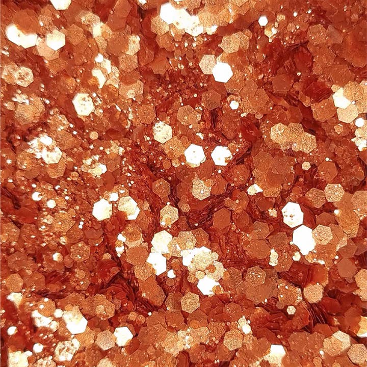 SI SI LA PAILLETTE - Vendita all'ingrosso Glitter/Illuminante corpo - Glitter color rame per baffi1