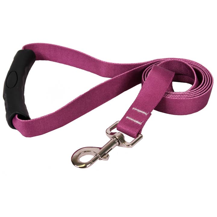 Solid Plum EZ-Grip Lead for wholesale by Yellow Dog Design