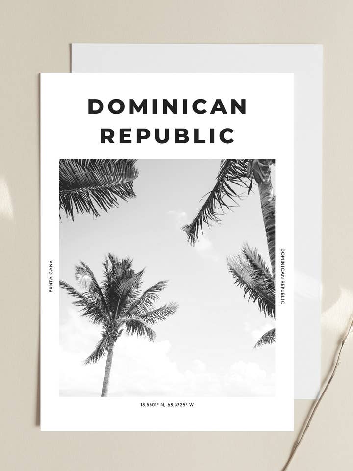 Dominican Republic 'Punta Paradise' Print 1 for wholesale by The Travel Edit