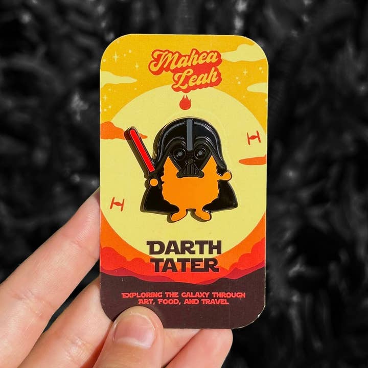 Darth Tater Enamel Pin - Star Wars Inspired and other Purchase Wholesale darth. Free Returns & Net 60 Terms on Faire trending on Faire.