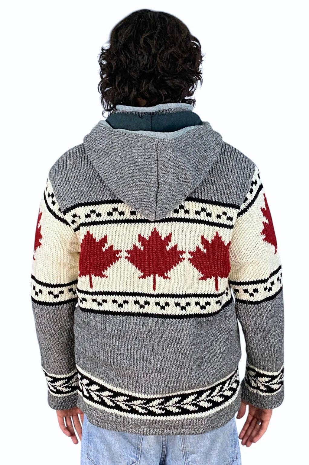 Grey AAA Canada Cardigan for wholesale on Faire1